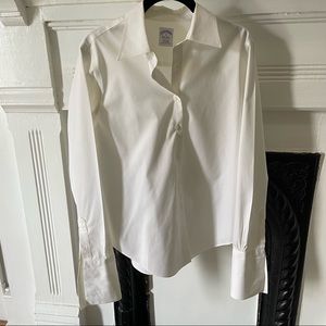 Brooks Brothers White Button Down French Cuff